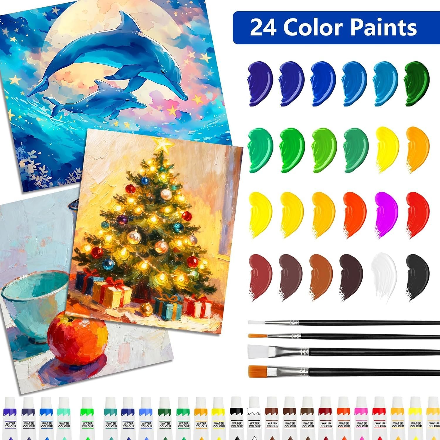 Coffret d'Art Deluxe 144 Pièces avec Mallette Portable - علبة أدوات الرسم والتلوين الفاخرة 144 قطعة داخل حقيبة - الصورة 6