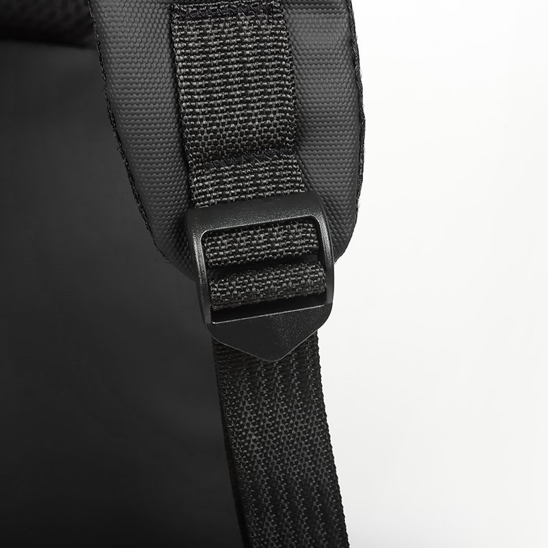 Ensemble 3 PCS sac a dos Élégant et Imperméable pour Homme Avec Port USB Noir Mat-02 - طقم حقائب رجالية أنيقة 3 في 1 مع منفذ شحن - الصورة 6
