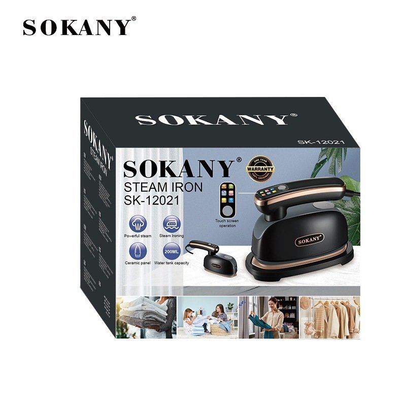 Fer à Repasser à Vapeur Sokany SK-12021 Réservoir 200ml - مكواة بخار كهربائية من سوكاني - الصورة 3