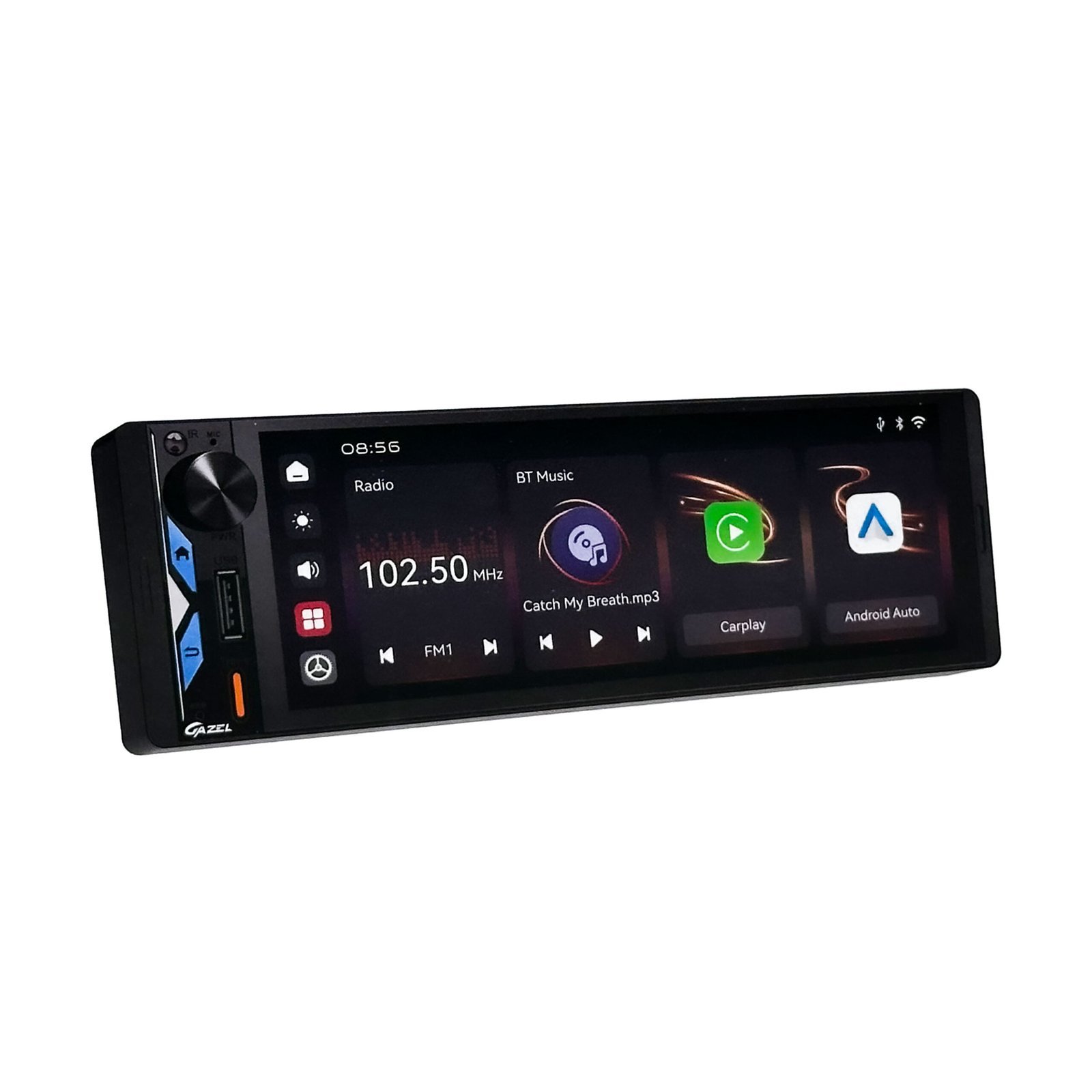 Gazel Autoradio 1Din Écran Tactile 5" IPS - Apple CarPlay et Android Auto Sans Fil Charge Rapide Type-C - راديو سيارة ذكي بشاشة لمس 5 بوصة تدعم و لاسلكيًا" - الصورة 7