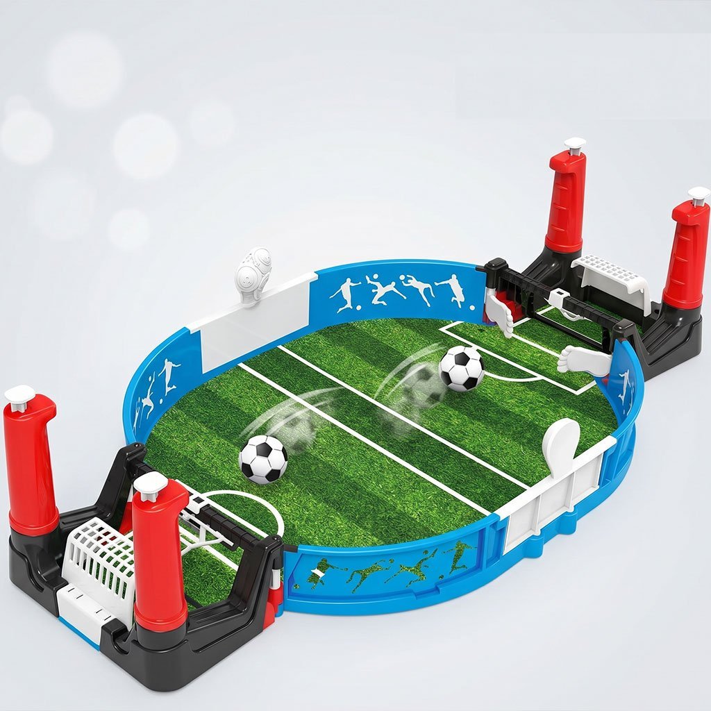 ⁦Jeu de Football de Table Interactif Mini Babyfoot Portatif - لعبة كرة القدم الطاولة للأطفال والعائلة⁩ - الصورة ⁦6⁩