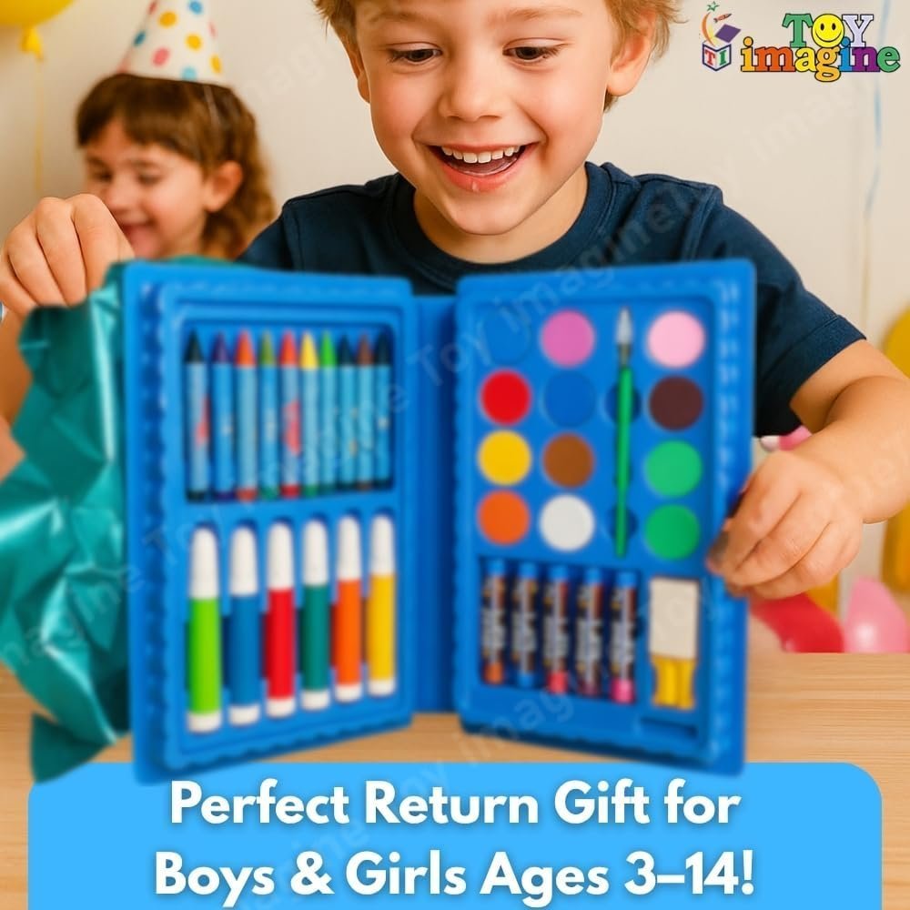Kit d'Art Complet Peinture pour Enfants 42Pcs - علبة أدوات الرسم والتلوين الشاملة للأطفال مع حقيبة محمولة - الصورة 12