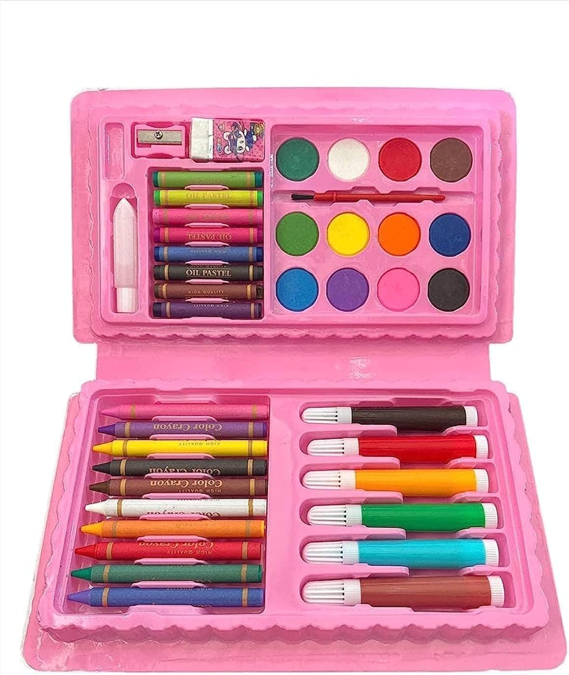 Kit d'Art Complet Peinture pour Enfants 42Pcs - علبة أدوات الرسم والتلوين الشاملة للأطفال مع حقيبة محمولة - الصورة 13