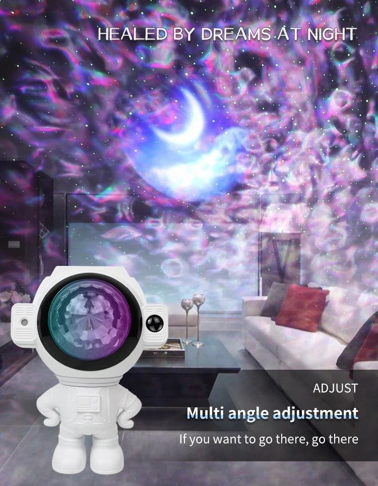 ⁦Projecteur d’astronome de ciel étoilé galaxie Bleutooth avec télécommande V2⁩ - الصورة ⁦7⁩