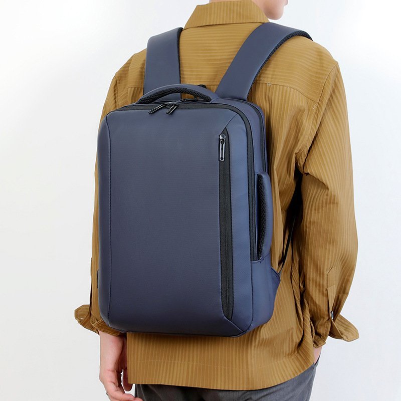 ⁦Sac à Dos Business Voyage pour Homme Convertible en Sac à Main Poche Extensible Bleu SACHM01BL - حقيبة ظهر للرجال متعددة الاستخدامات للكمبيوتر المحمول⁩ - الصورة ⁦2⁩