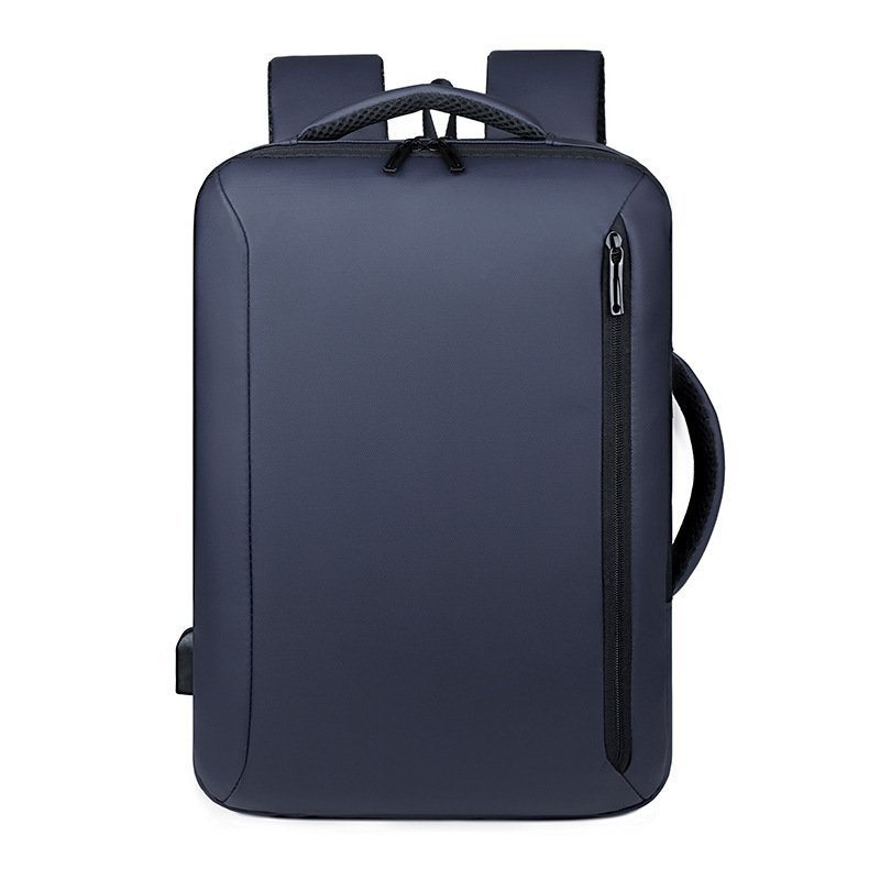 ⁦Sac à Dos Business Voyage pour Homme Convertible en Sac à Main Poche Extensible Bleu SACHM01BL - حقيبة ظهر للرجال متعددة الاستخدامات للكمبيوتر المحمول⁩ - الصورة ⁦3⁩