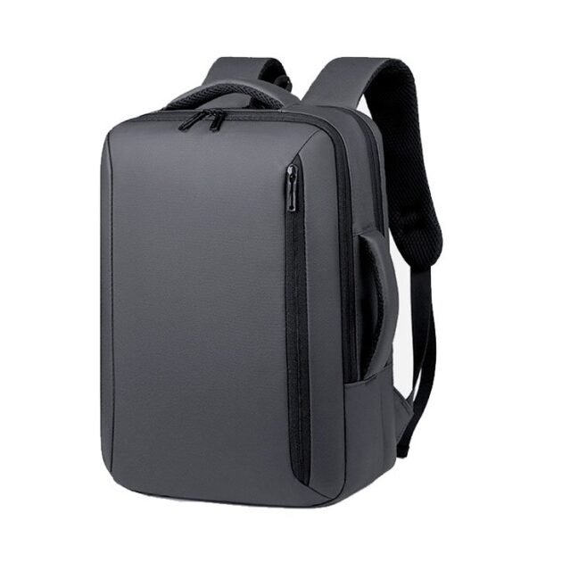 Sac à Dos Business Voyage pour Homme Convertible en Sac à Main Poche Extensible Gris SACHM01GR - حقيبة ظهر للرجال متعددة الاستخدامات للكمبيوتر المحمول