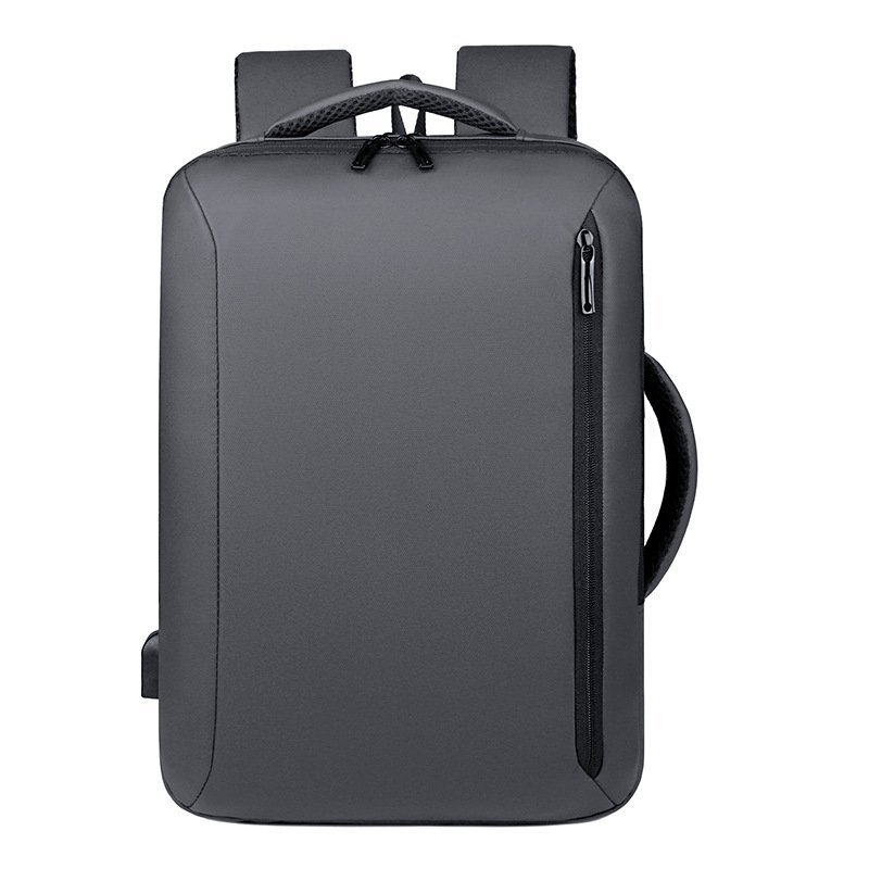 ⁦Sac à Dos Business Voyage pour Homme Convertible en Sac à Main Poche Extensible Gris SACHM01GR - حقيبة ظهر للرجال متعددة الاستخدامات للكمبيوتر المحمول⁩ - الصورة ⁦2⁩