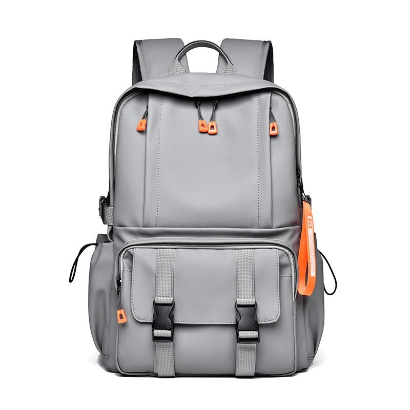 Sac à Dos Ergonomique et Imperméable Port USB Intégré Gris SACHM02G - حقيبة ظهر متعددة الوظائف للعمل والسفر مع منفذ شحن - الصورة 8