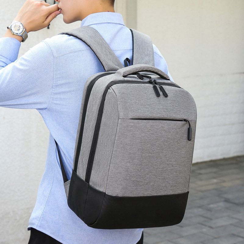 ⁦Sac à Dos Ordinateur Portable Multifonctionnel avec Port de Charge USB Grand Volume SACHM07GR - حقيبة ظهر متعددة الاستخدامات للكمبيوتر المحمول والعمل مع منفذ شحن⁩ - الصورة ⁦10⁩