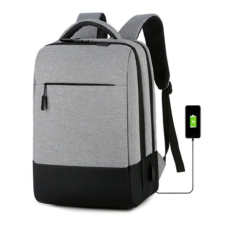 ⁦Sac à Dos Ordinateur Portable Multifonctionnel avec Port de Charge USB Grand Volume SACHM07GR - حقيبة ظهر متعددة الاستخدامات للكمبيوتر المحمول والعمل مع منفذ شحن⁩ - الصورة ⁦2⁩