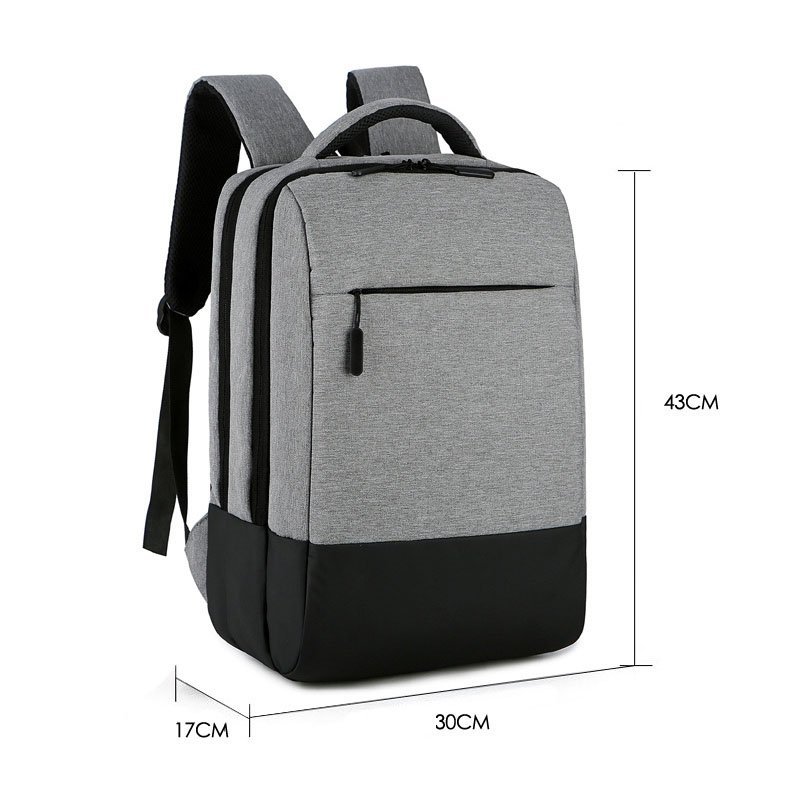 ⁦Sac à Dos Ordinateur Portable Multifonctionnel avec Port de Charge USB Grand Volume SACHM07GR - حقيبة ظهر متعددة الاستخدامات للكمبيوتر المحمول والعمل مع منفذ شحن⁩ - الصورة ⁦3⁩