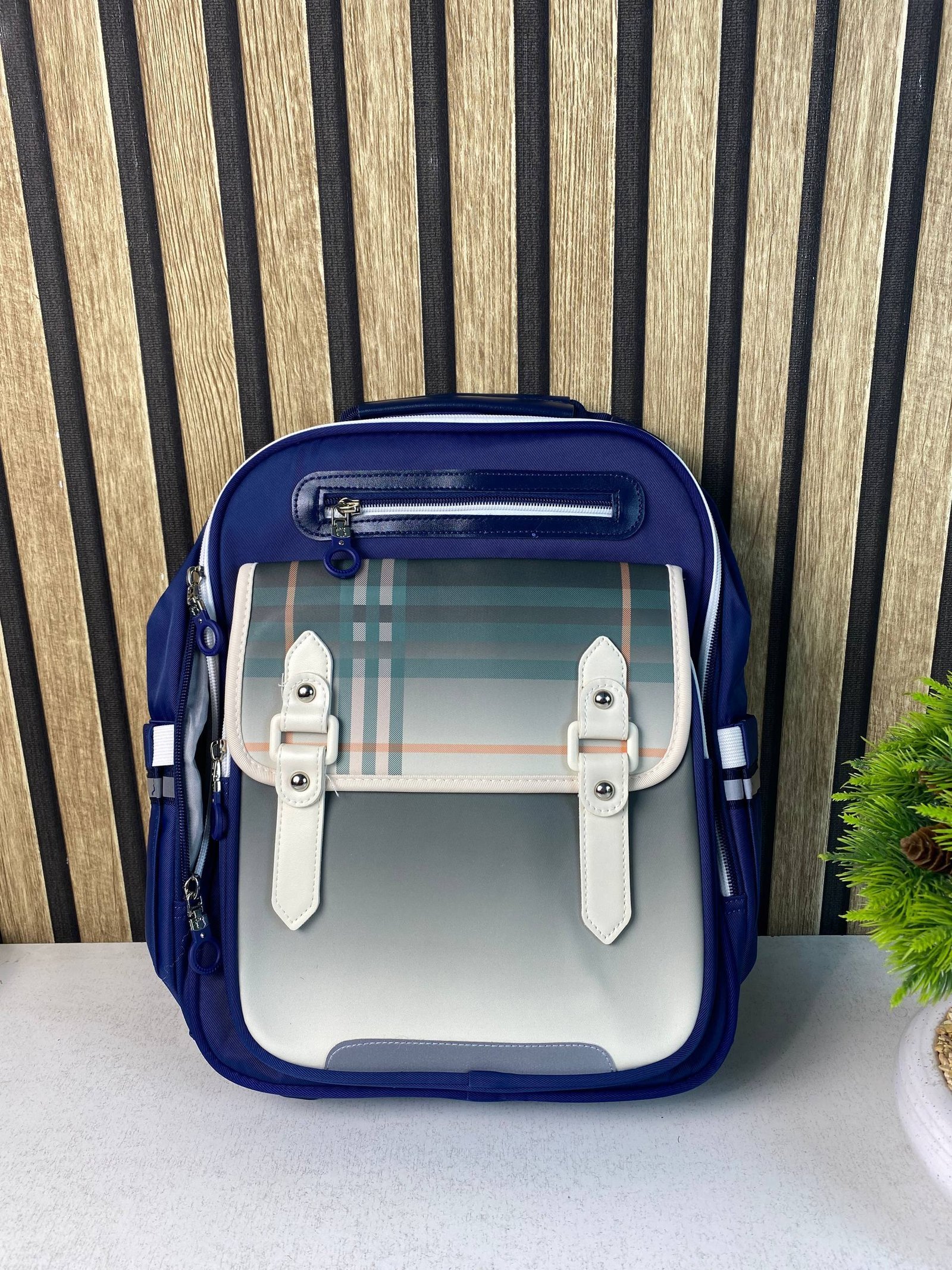 Sac à Dos Scolaire pour Enfnats U-Shape Bleu SACKDS13BL - حقيبة مدرسية للأطفال - الصورة 2