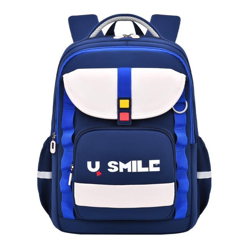 Sac à Dos Scolaire pour Enfnats U-Smile Bleu et Blanc SACKDS09BB - حقيبة مدرسية للأطفال