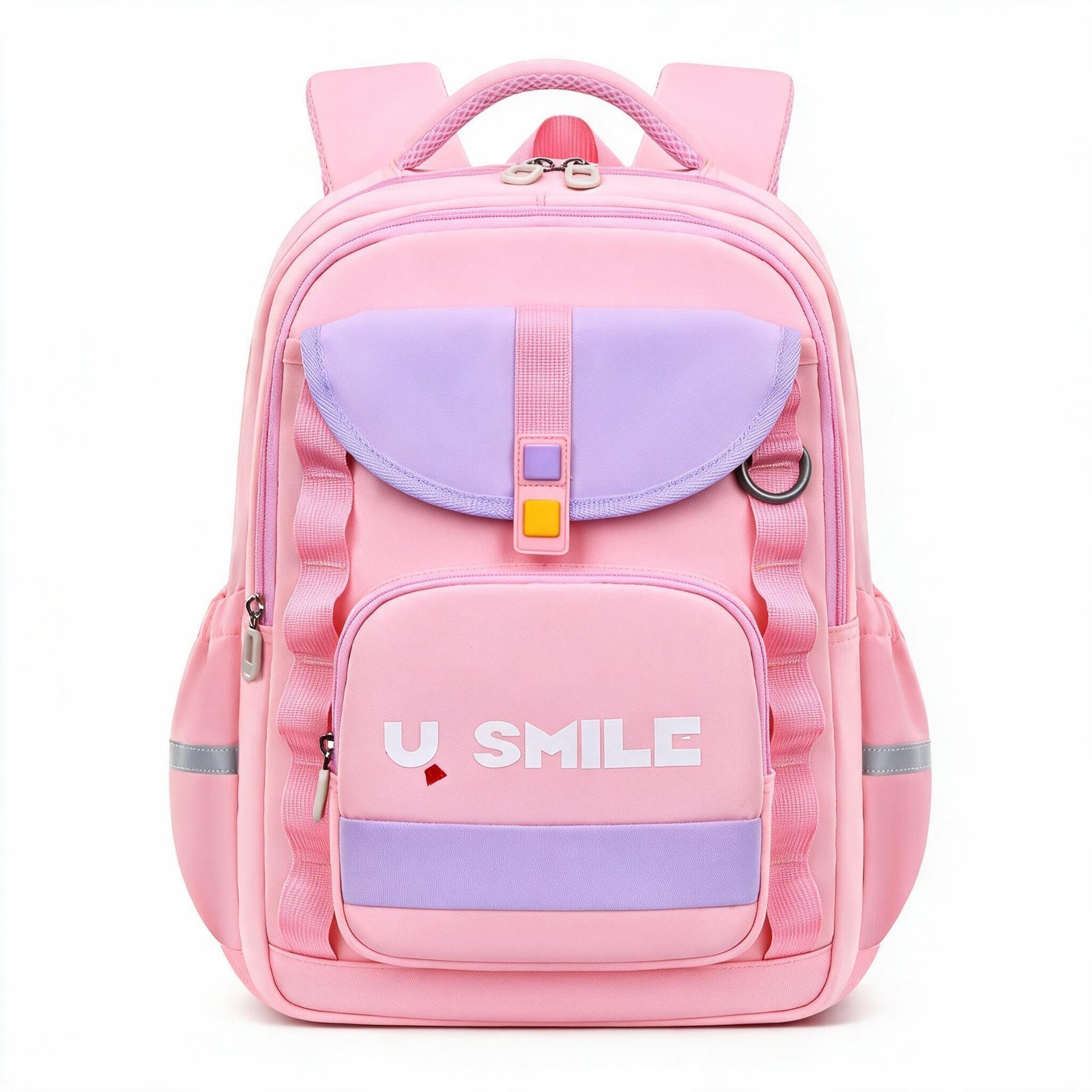 Sac à Dos Scolaire pour Enfnats U-Smile Rose SACKDS09RS - حقيبة مدرسية للأطفال