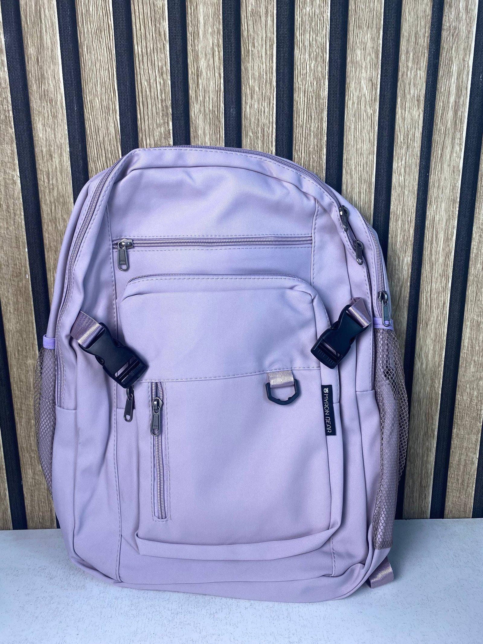 ⁦Sacs à dos Scolaire Style Décontracté Mauve SACKDS05MV - حقيبة ظهر مدرسية⁩ - الصورة ⁦2⁩