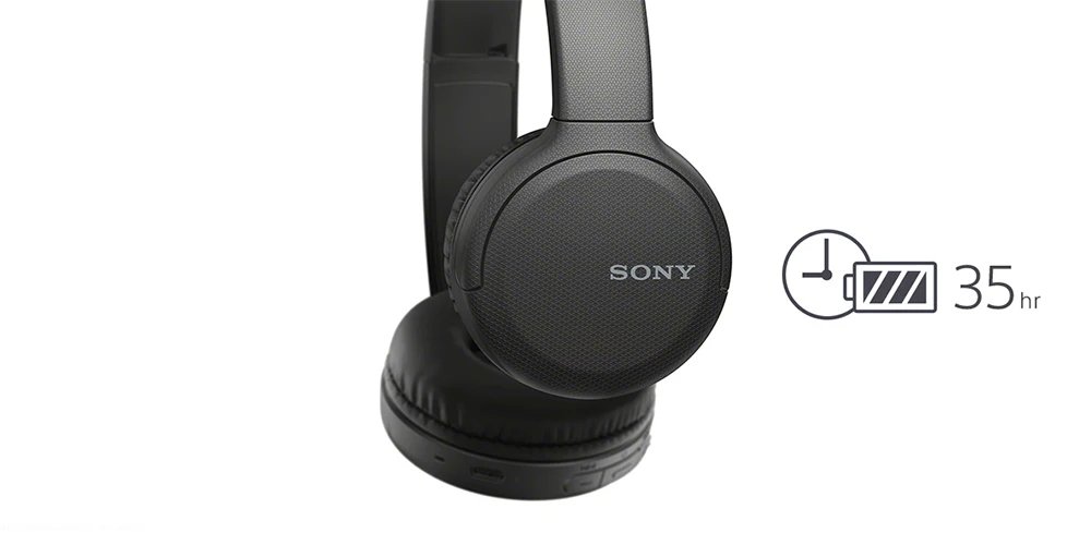 Sony Casque Bluetooth Original sans fil assistant vocal intégré, charge rapide, autonomie jusqu'à 35 heures WH-CH510 - الصورة 13