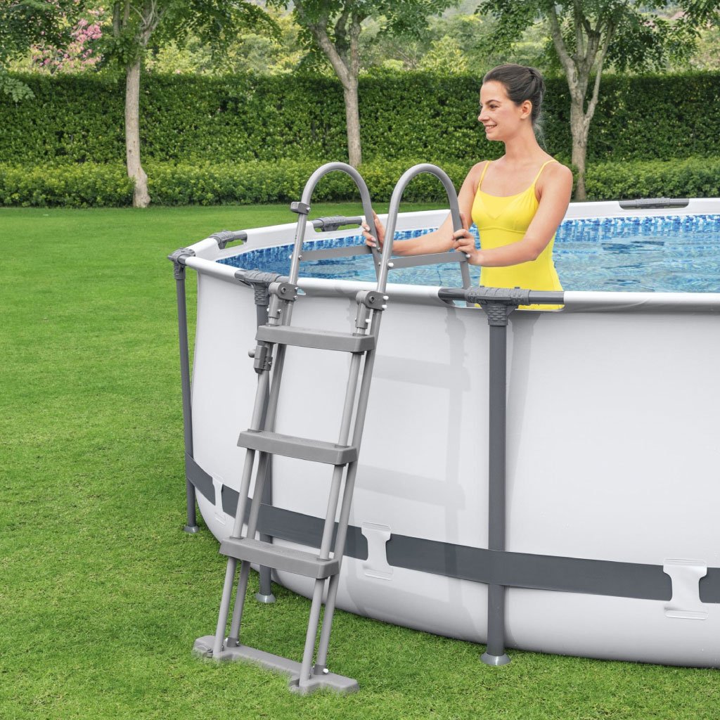 Steel Pro Max™ Piscine Ronde Avec Pompe Filtrante et Echelle 366x10cm Bestway - الصورة 3